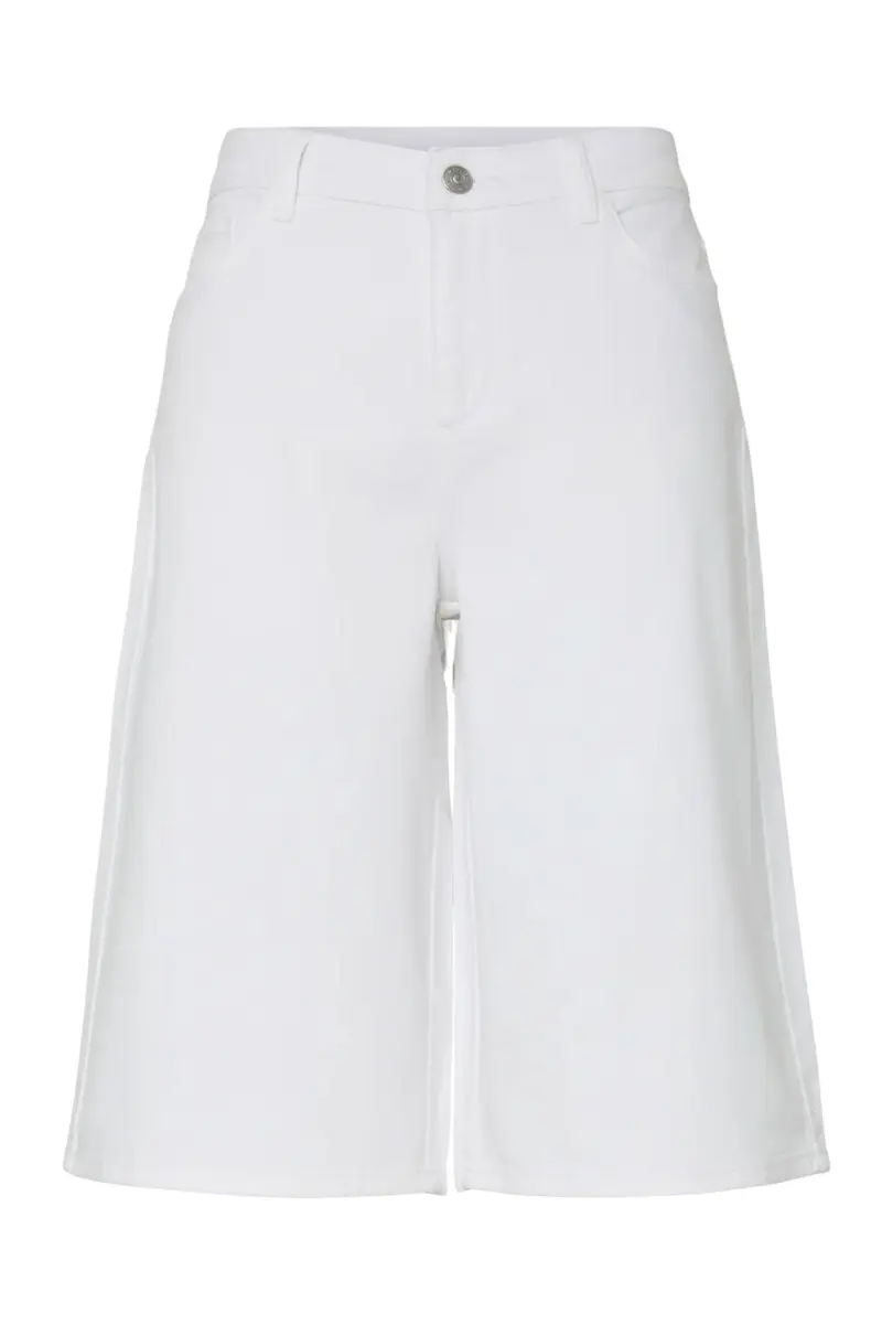 Pieces - Pcsky Denim Jorts - 4992539 Bright White