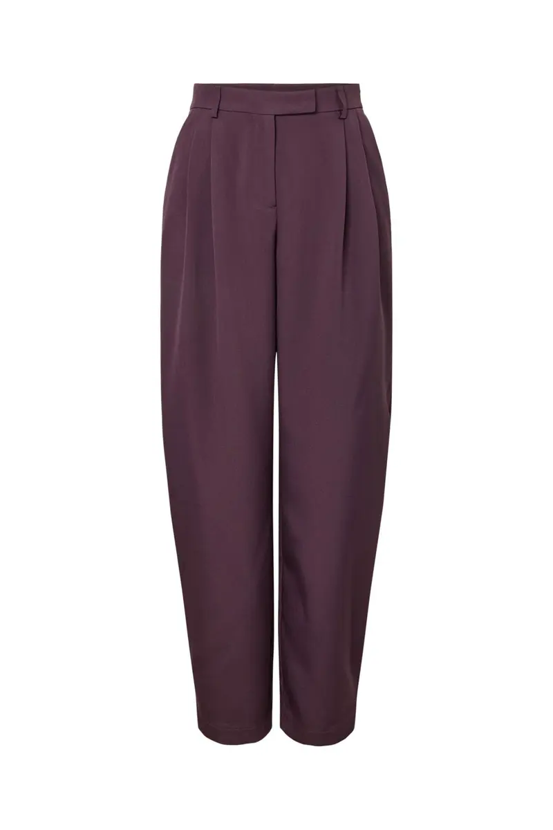 Pieces - Pctempre Balloon Pants - 5106243 Plum Perfect