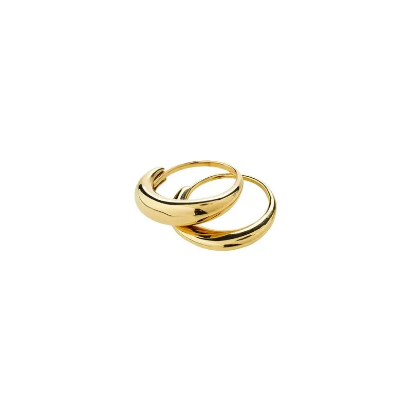 Pilgrim - Kaisyn Ring, 2-In-1 Set, Gold-Plated 642632004 - Gold Plated