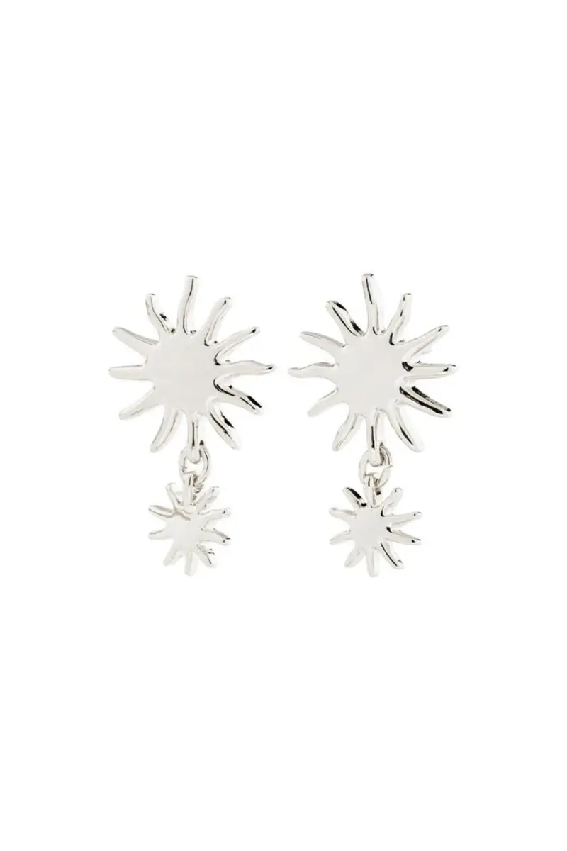 Pilgrim - Lyricus Earrings Silver-plated 262626023 - Silver Plated