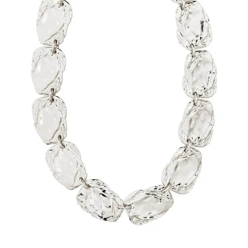 Pilgrim - Shift Necklace Silver-plated 122546011 - Silver Plated