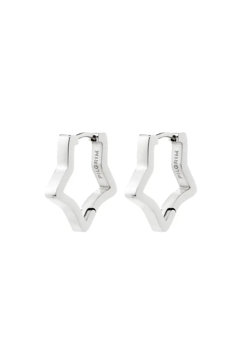 Pilgrim - Solari Earrings Silver-plated 262626073 - Silver Plated