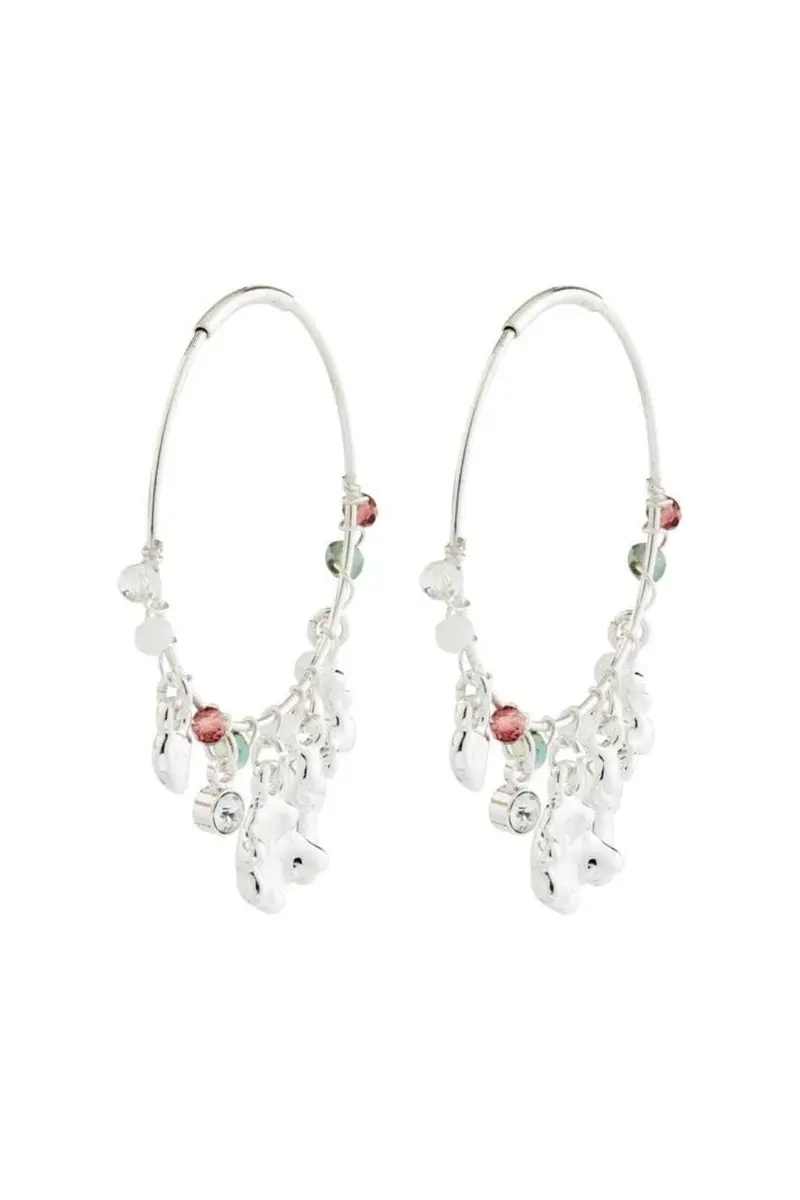 Pilgrim - Tovin Earrings Silver-plated 262626833 - Silver Plated