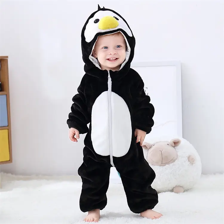 Pingvin Børnekostume