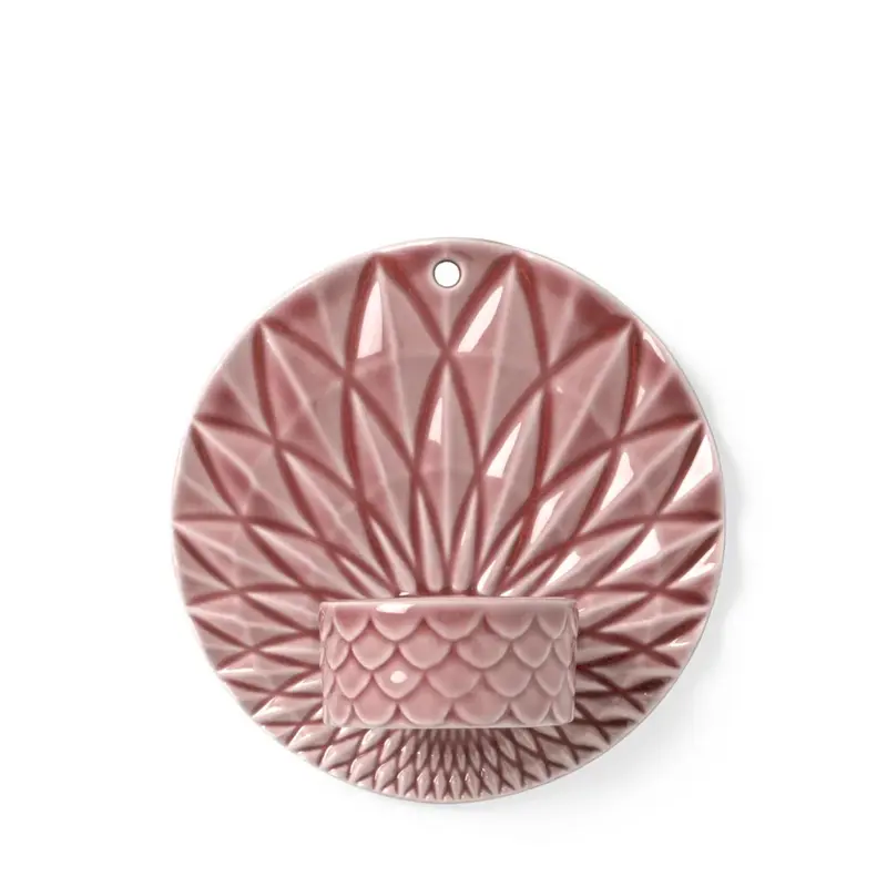 Pipanella væghængt fyrfadsstage / Rosa