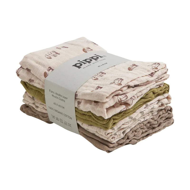 Pippi 8pk stofbleer - Mushroom Mix