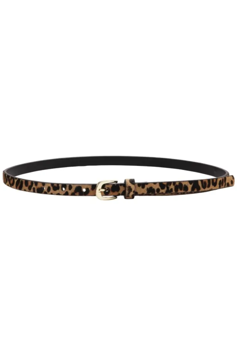 Plissé Copenhagen - Zonia Belt - Leopard
