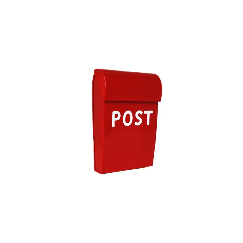 Postkasse micro, rød