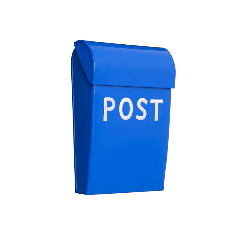 Postkasse mini, kornblå