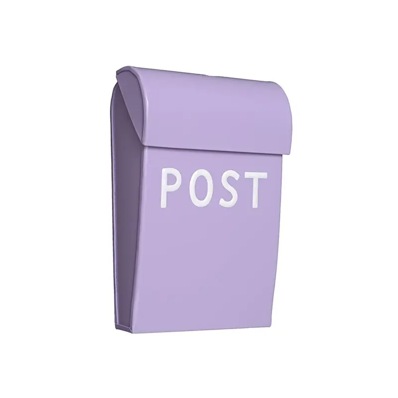 Postkasse mini, lilla