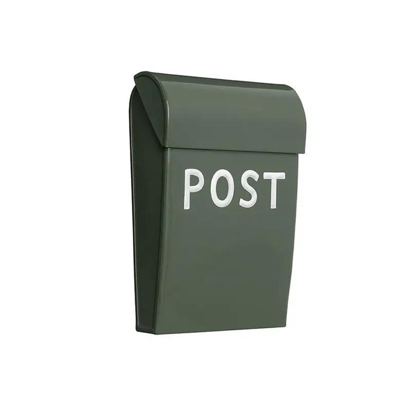 Postkasse mini, olivengrøn