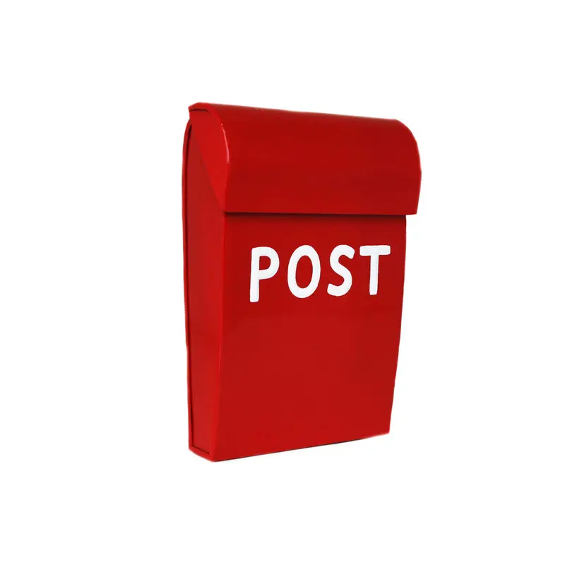 Postkasse mini, rød