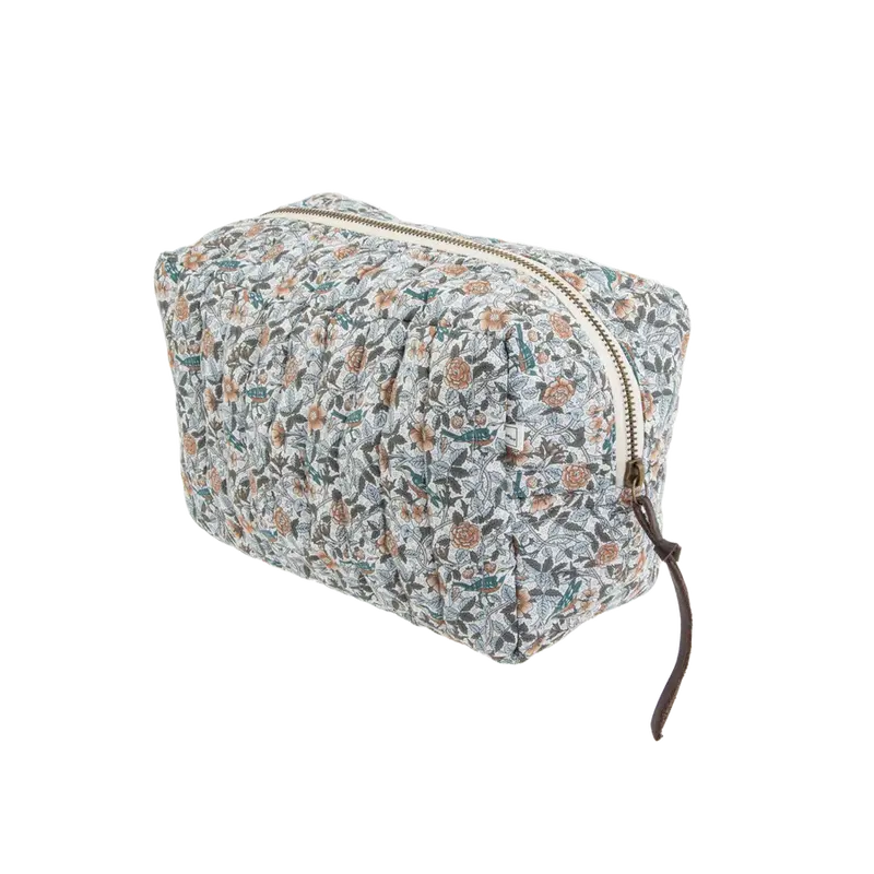 Pouch square / Liberty Strawberry Tree blue