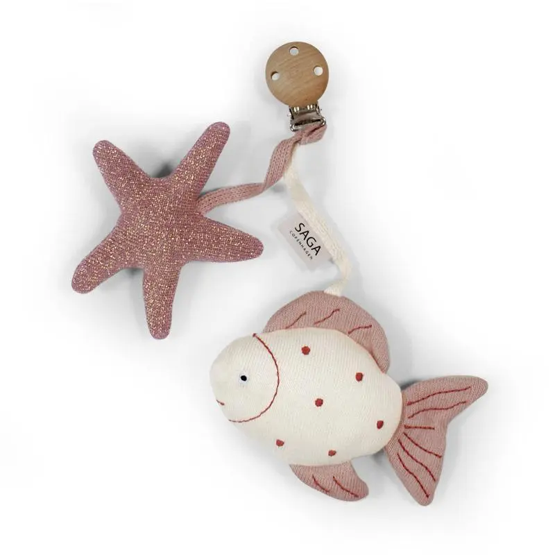 Pram Toy - Njord - Pearl Blush