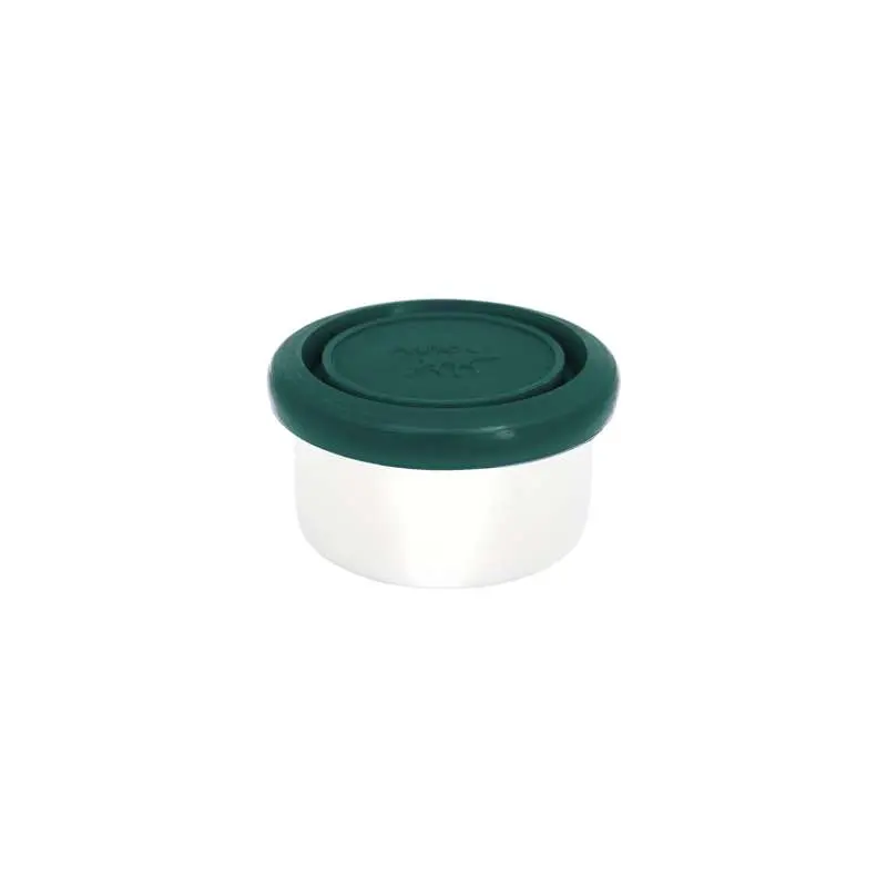 Pulito PureDipBox Snackboks - Rustfrit Stål - Rund - 50ml
