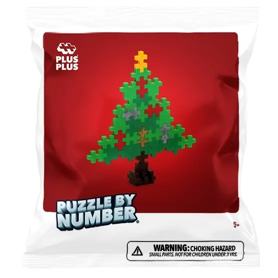 Puzzle by number, Juletræ
