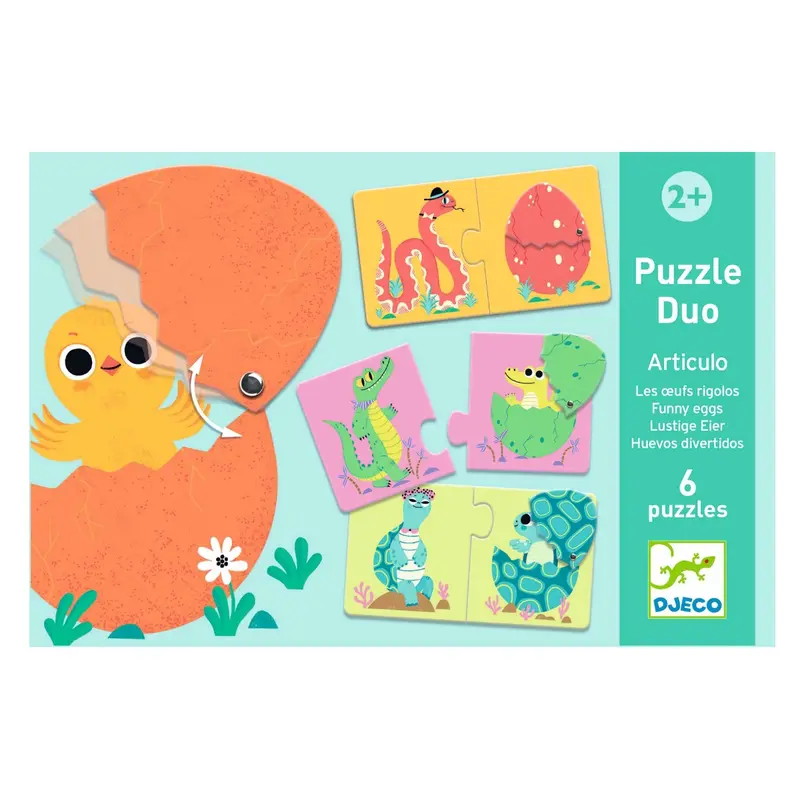 Puzzle duo, sjove æg