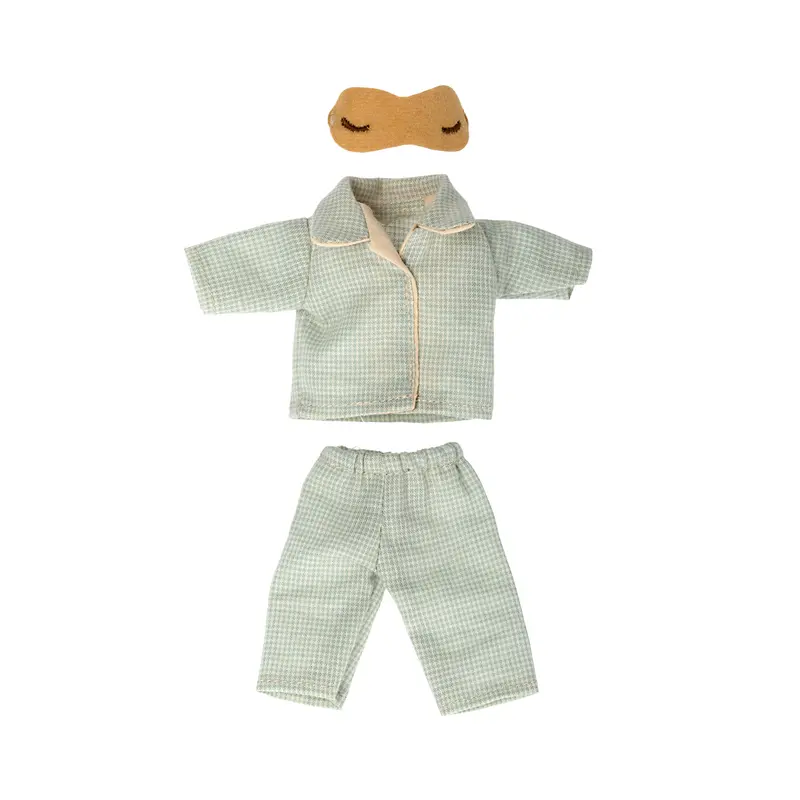 Pyjamas med sovemaske, far