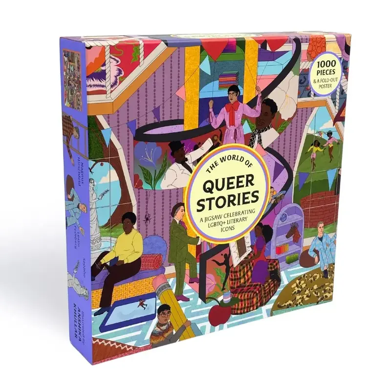 Queer Stories puslespil med 1000 brikker fra Laurence King