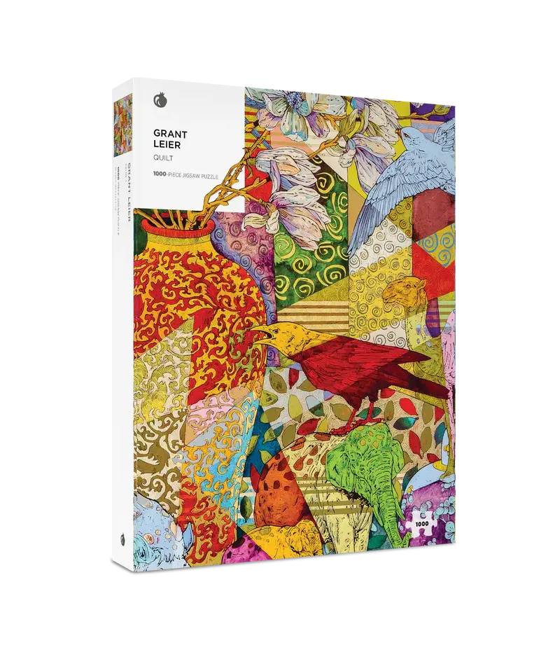 Quilt 1000 brikker puslespil fra Pomegranate