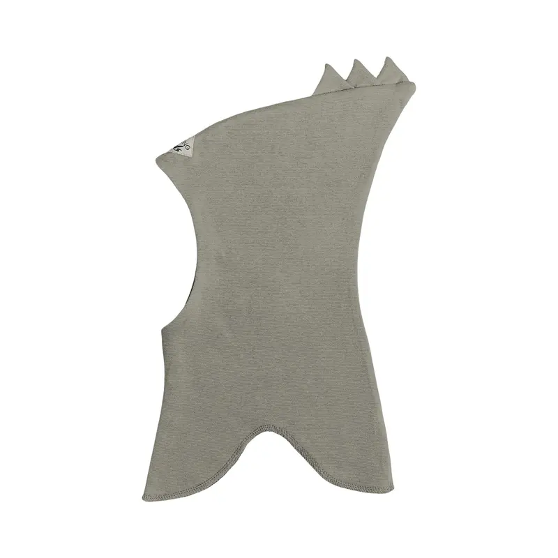 Racing Kids Bomuld 2-lags Spids Elefanthue Dusty Green m/Dino