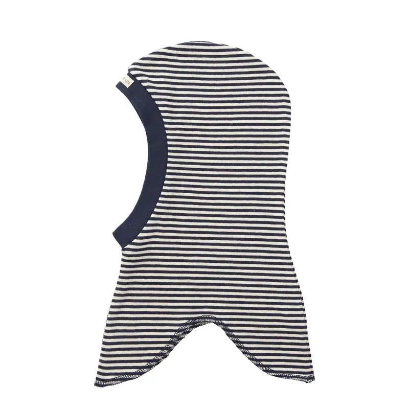 Racing Kids Bomuld Rund 1-lags Elefanthue Navy/ivory