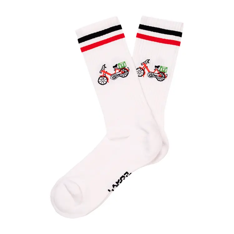 Red Maxi Tennis Socks | Strømper | Unisex | Bomuld
