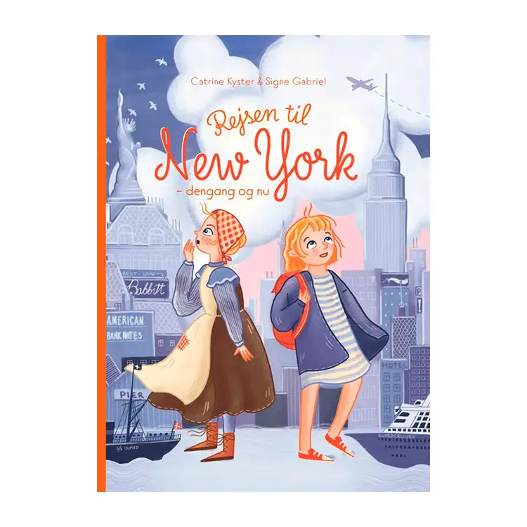 Rejsen til New York - dengang og nu | Indbundet | Catrine Kyster | Indbundet | Dansk