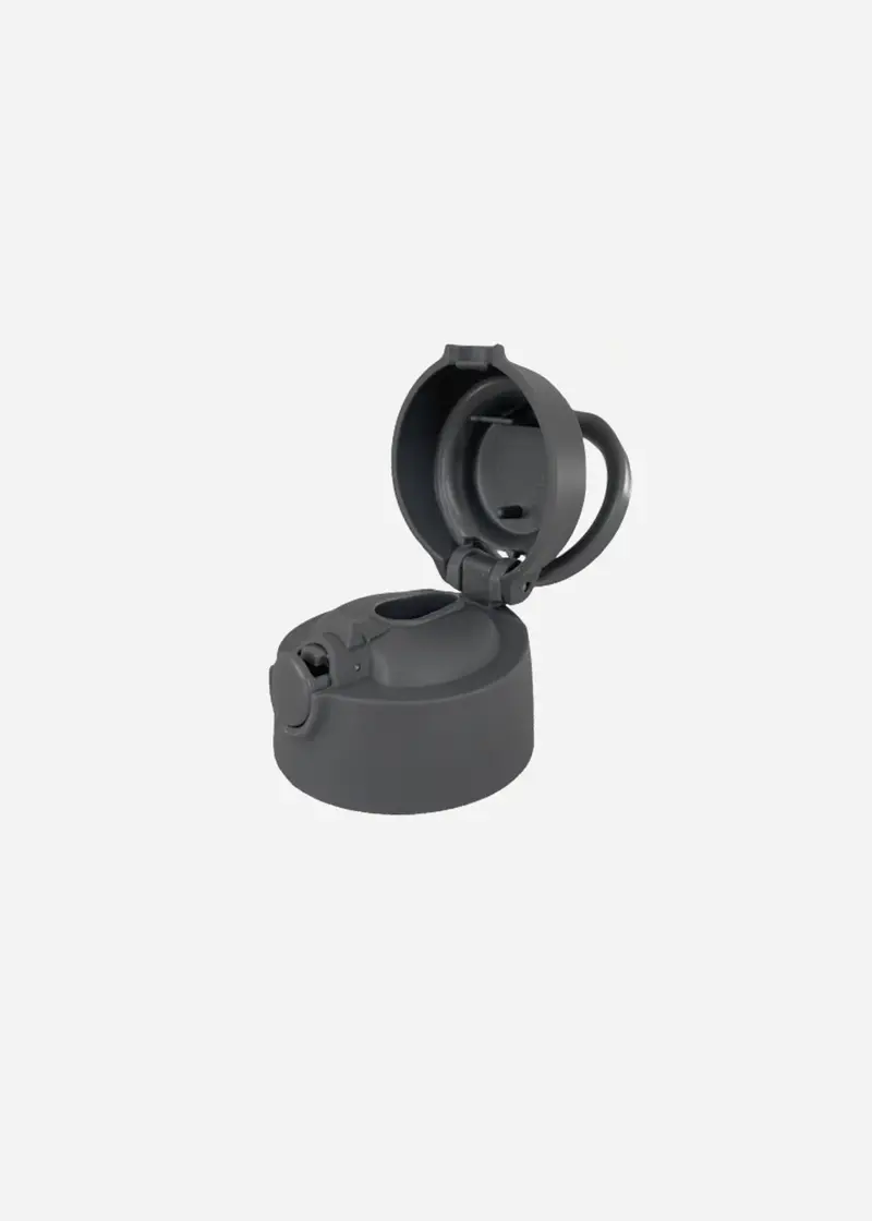Reservedel, Låg til Kids Straw Bottle, Dark Grey