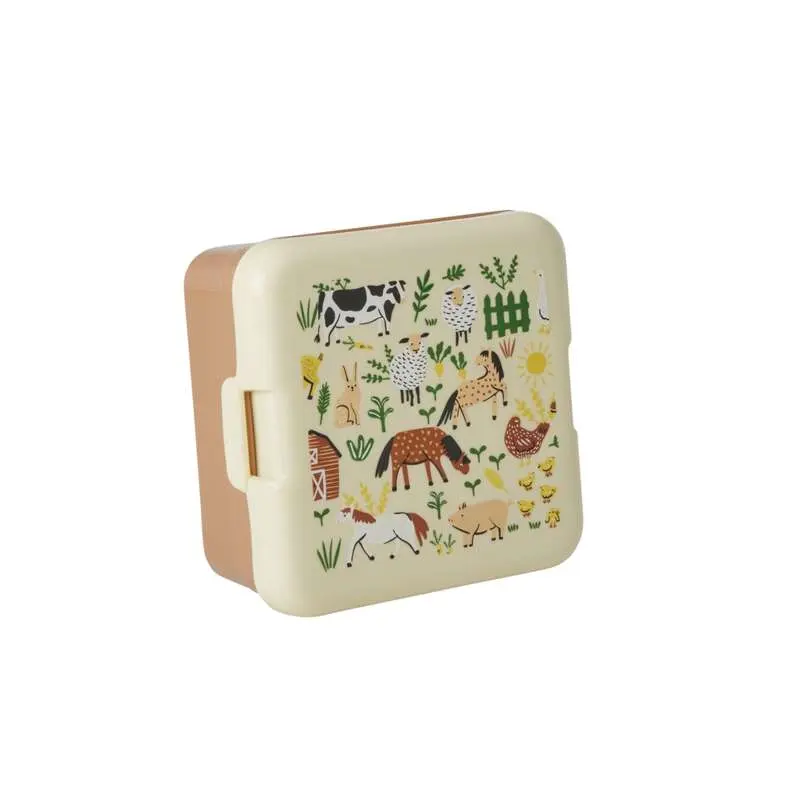 RICE Madkasse med 1 Rum - Lille - Farm Totable - Brun
