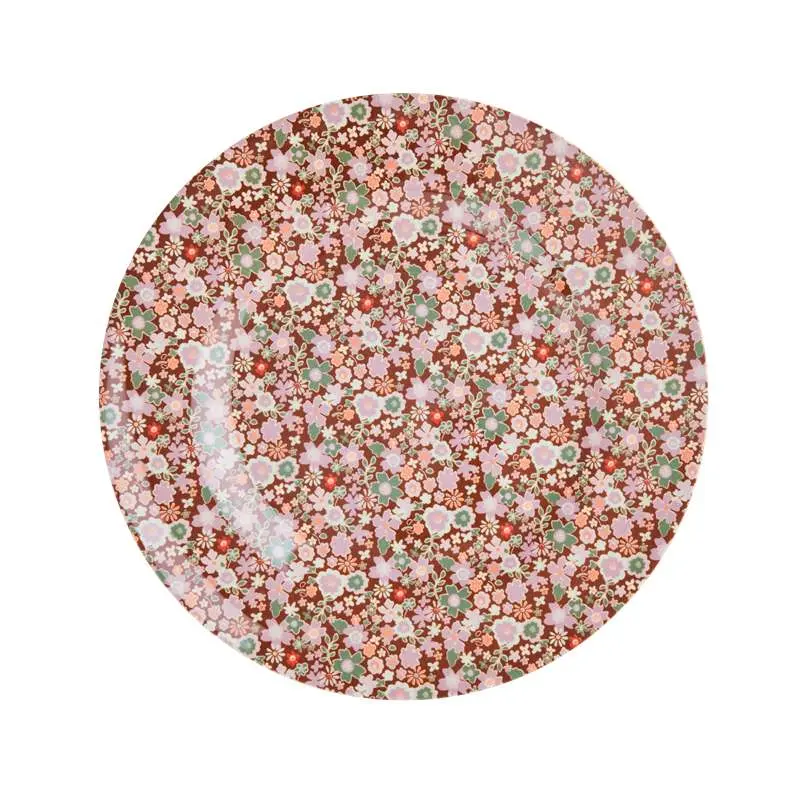 RICE Tallerken - Lille - Fall Floral Print