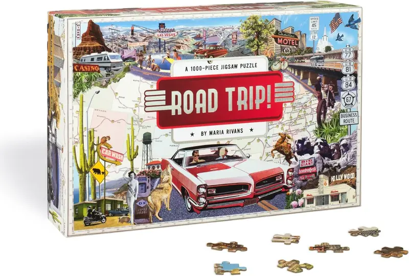 Road Trip! 1000 brikker puslespil