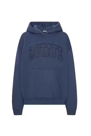 Rotate - Classic Sweat Hoodie 1163693094 - 3094 Navy Blazer