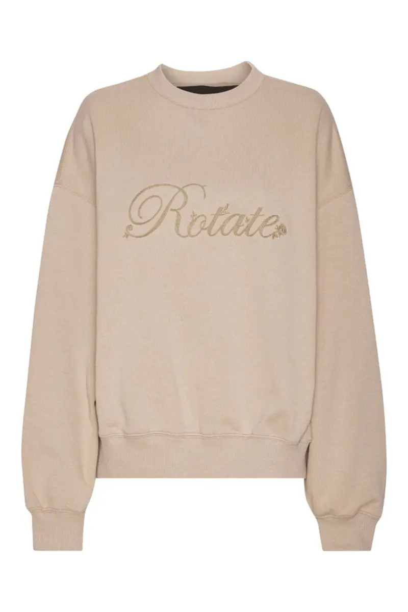 Rotate - Heavy Sweat Crewneck 1134252313 - 2313 Simply Taupe Beige