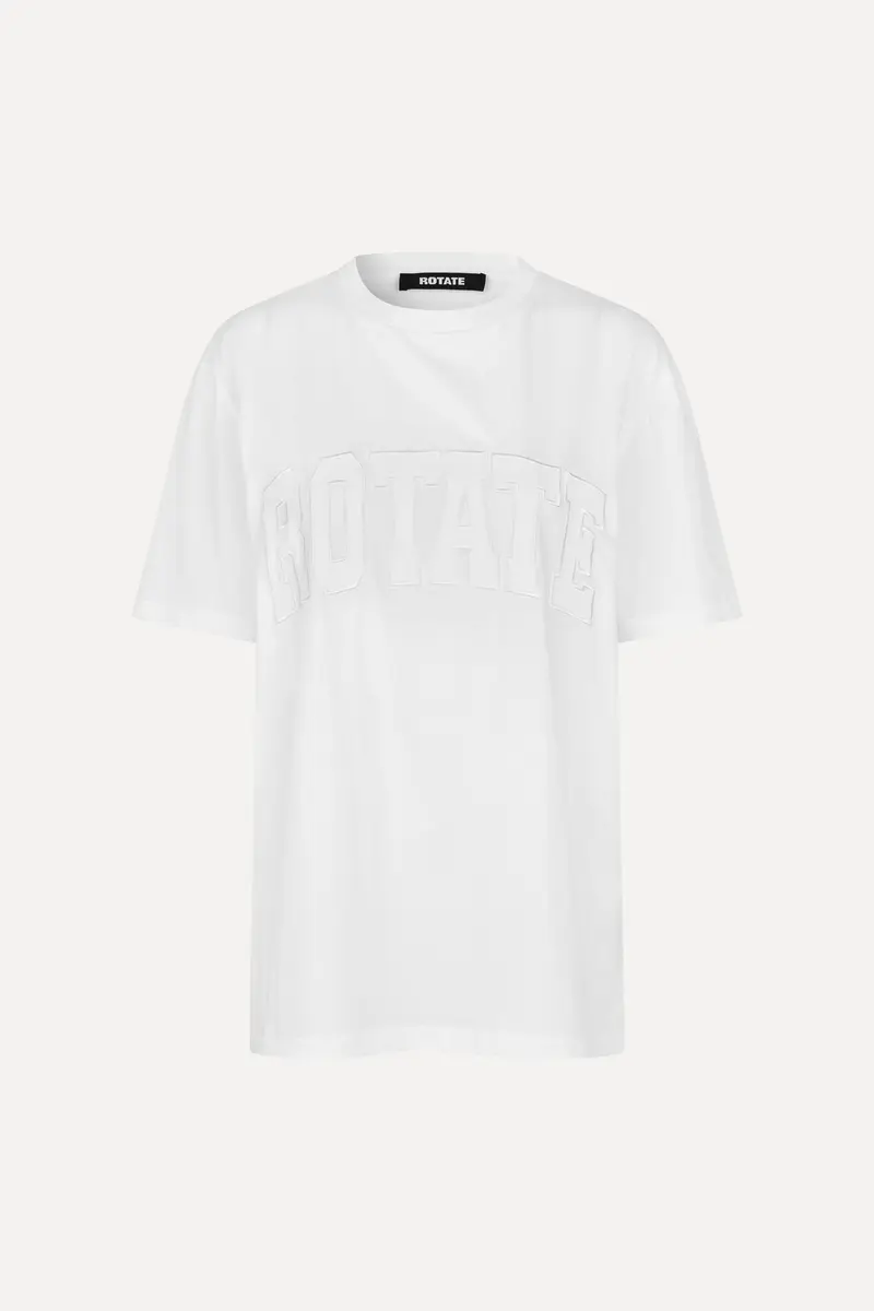 Rotate - Jersey Oversized T-Shirt 116919400 - 400 Bright White