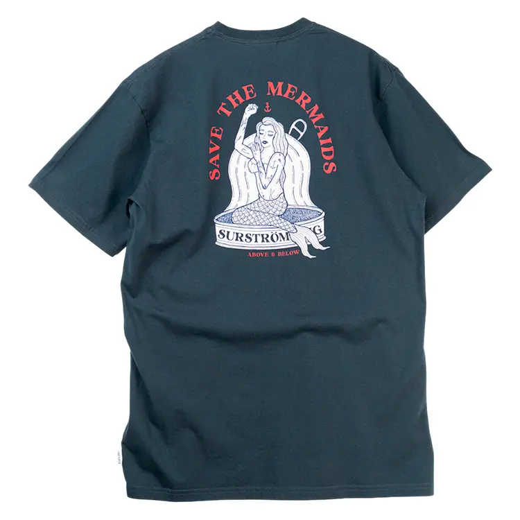Save the Mermaids Back T-shirt | Kortærmet T-shirt | Unisex | Bomuld