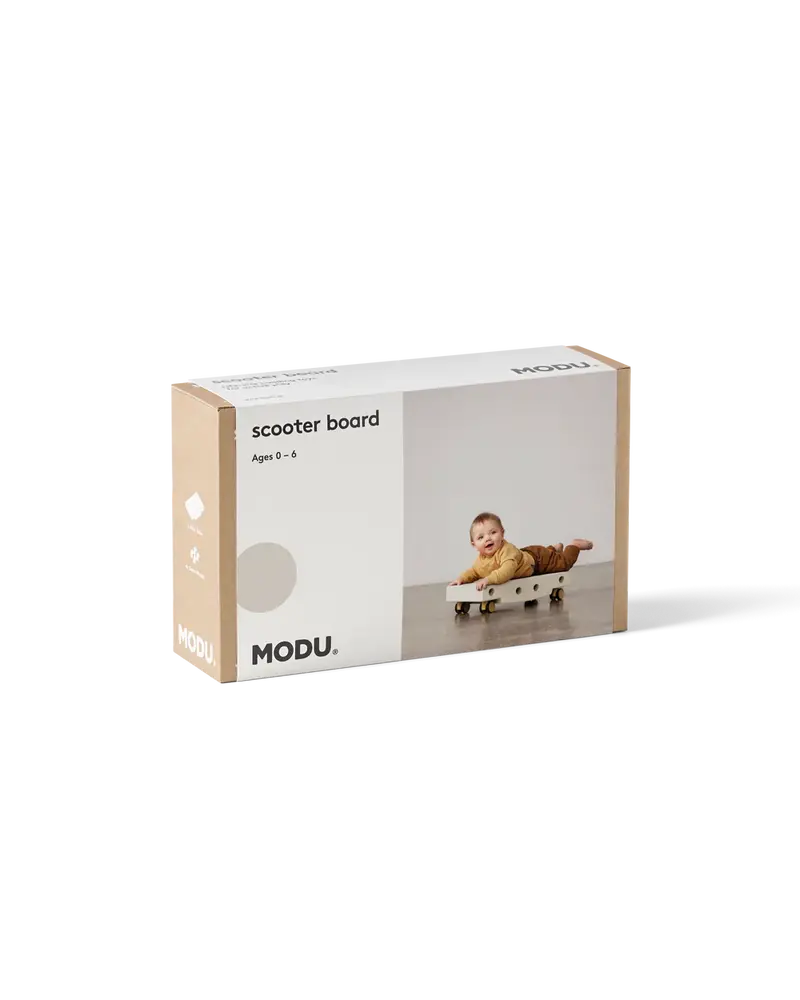 SCOOTER BOARD SAND GREY / HONEY YELLOW