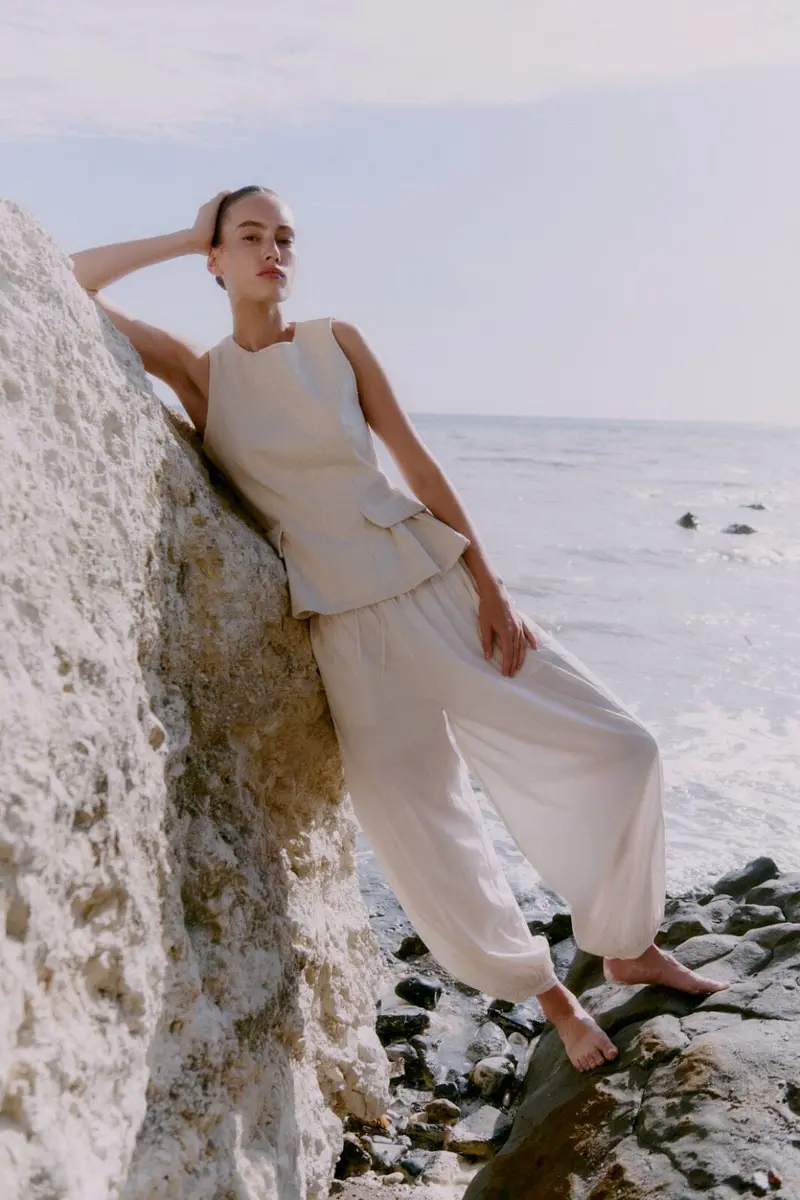 Second Female - Avida Trousers 60688 - 1015 Eggnog