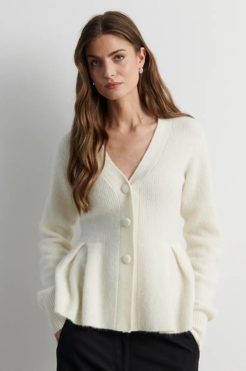 Second Female - Faira Knit Cardigan 61296 - 1051 Birch