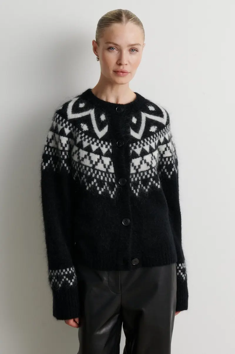 Second Female - Kalia Knit Cardigan 61252 - 8001 Black
