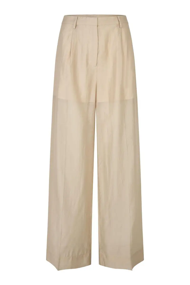 Second Female - Lusana Trousers 60692 - 0512 Soft Beige