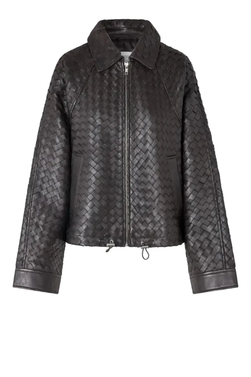 Second Female - Vermont Leather Jacket 60383 - 6150 Chocolate Torte