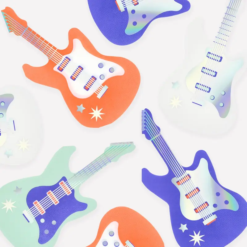 SERVIETTER ELEKTRISK GUITAR