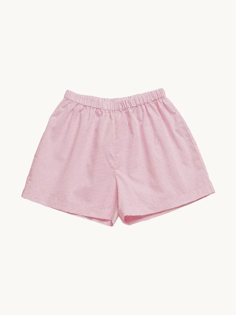 Shorts i Bomuld Rosa