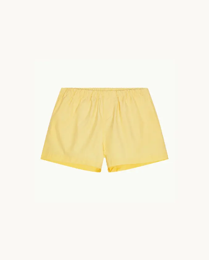 Shorts med Lommer Gul