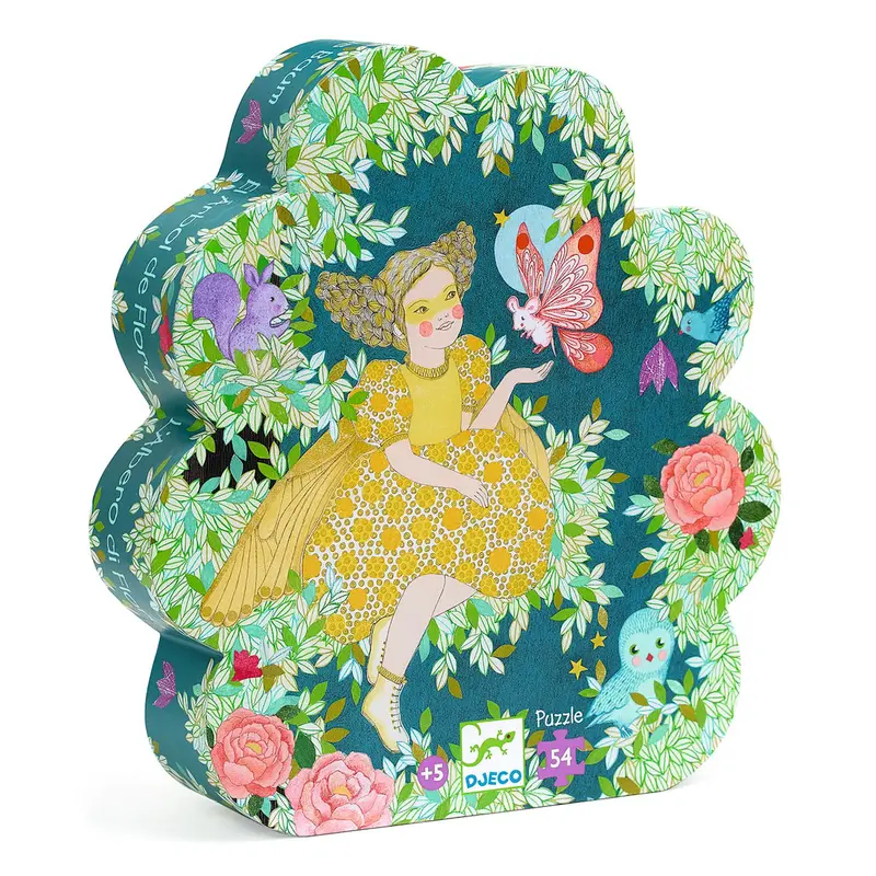 SILHUETpuslespil FLORAS TRÆ 54
