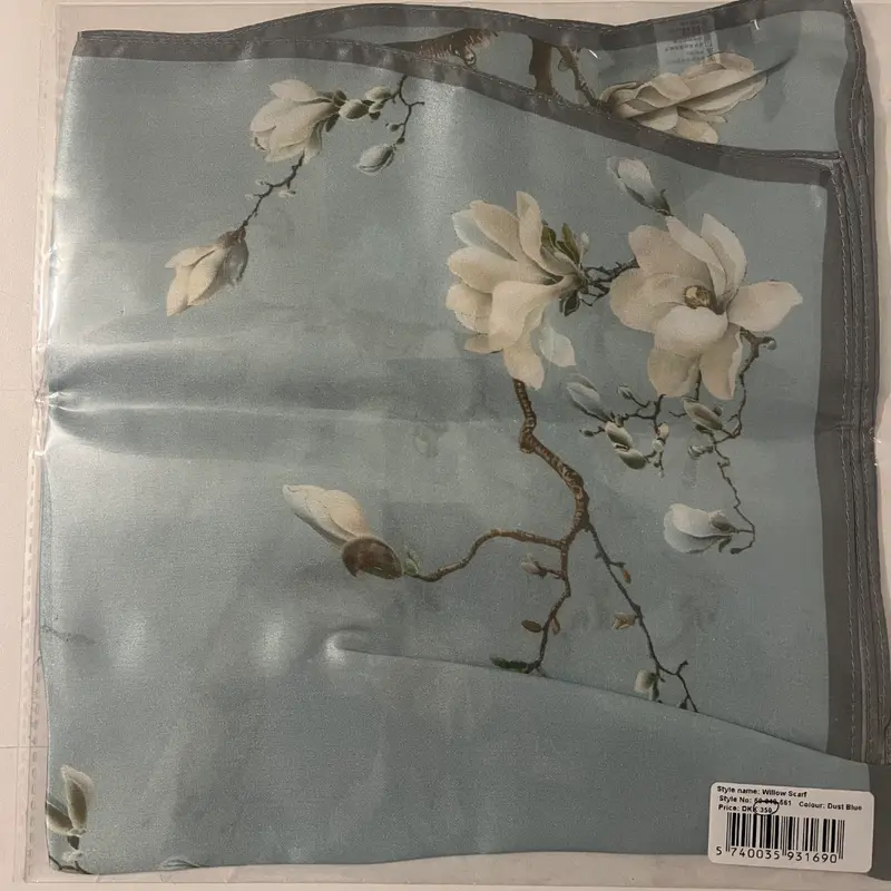 Silketørklæde / Flonis Scarf / Dust Blue
