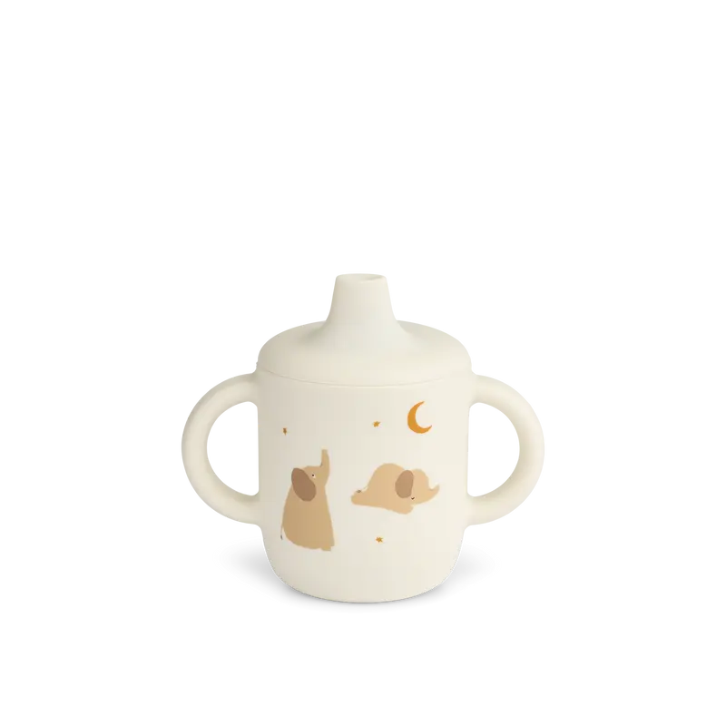 SIPPY CUP NIEL ELEPHANT/CREME