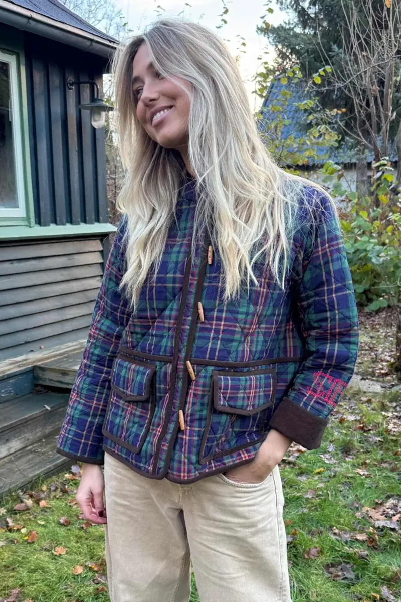 Sissel Edelbo - Adriane Jacket Se 2005 - Green Checks