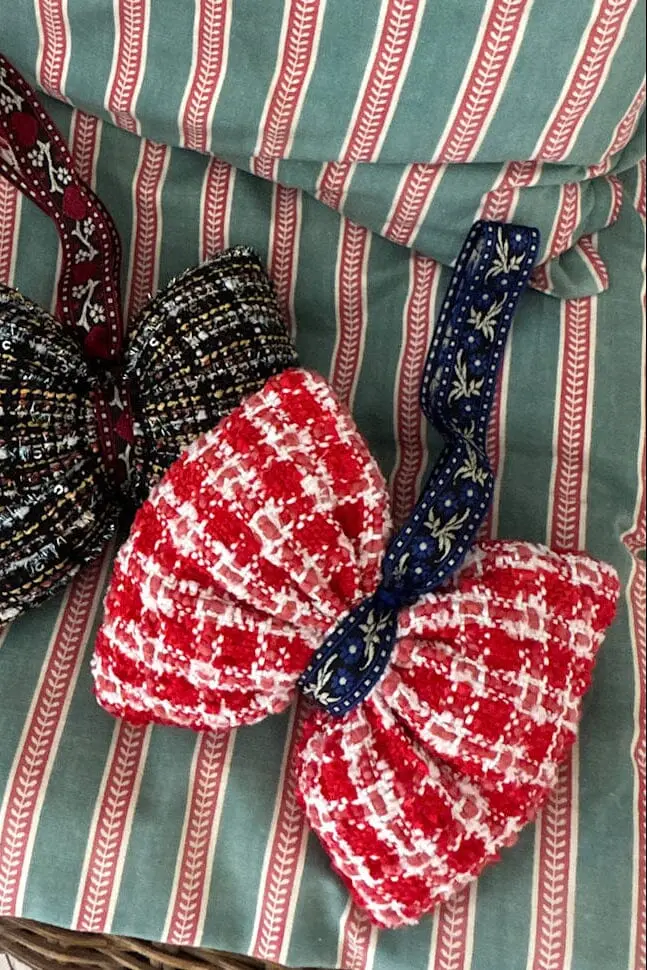 Sissel Edelbo - Boucle Bow Ornament Se 2136 - Red